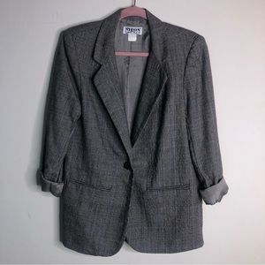 Checkered Blazer Size 8
